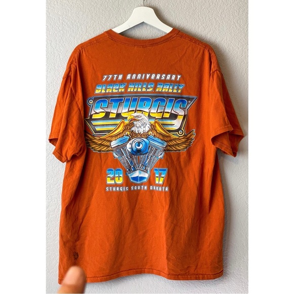 Sturgis Motorcycle Rally 2017 Graphic Tee - Picture 3 of 6